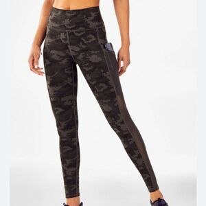 Fabletics On The Go Powerhold Camo Leggings
